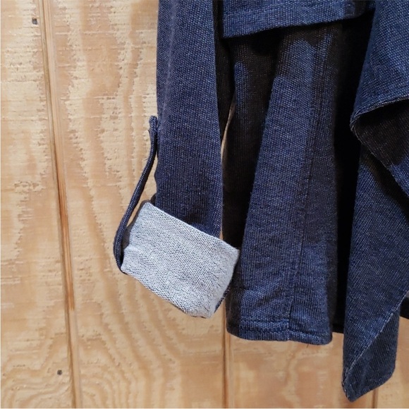 Dolan Collection For Anthropologie Blue Knit Jacket. MSRP $148.00 Size XS - Picture 5 of 7